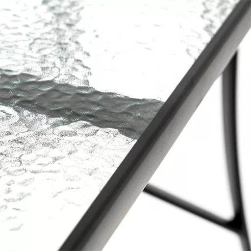 Canillo fémvázas üveg kerti asztal - WaterMarkt.hu