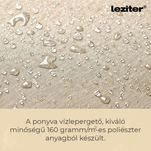 Solari kerti napernyő led lámpával bézs 300 cm - WaterMarkt.hu