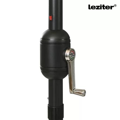 Solari kerti napernyő led lámpával bézs 300 cm - WaterMarkt.hu