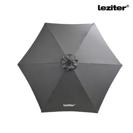 Solari kerti napernyő led lámpával szürke 300 cm - WaterMarkt.hu