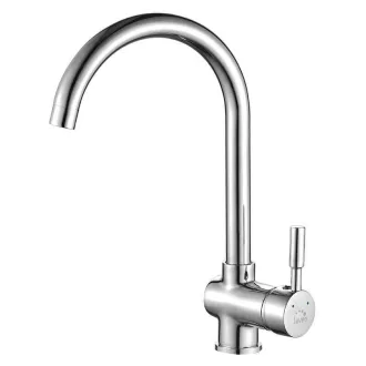 Laveo LETE íves normál króm csaptelep - WaterMarkt.hu