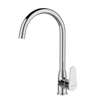 Laveo FRESNO íves normál álló króm csaptelep - WaterMarkt.hu